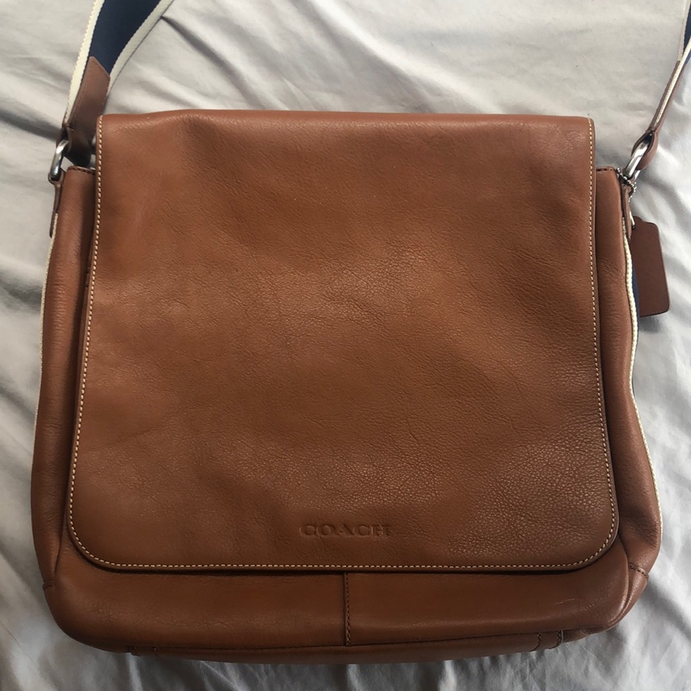 Coach leather bag